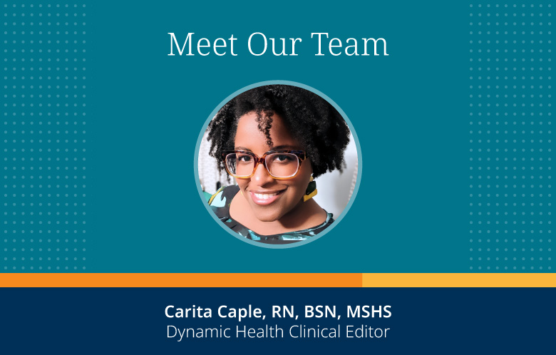 get to know EBSCOs Dynamic Health clinical editor carita caple blog image    